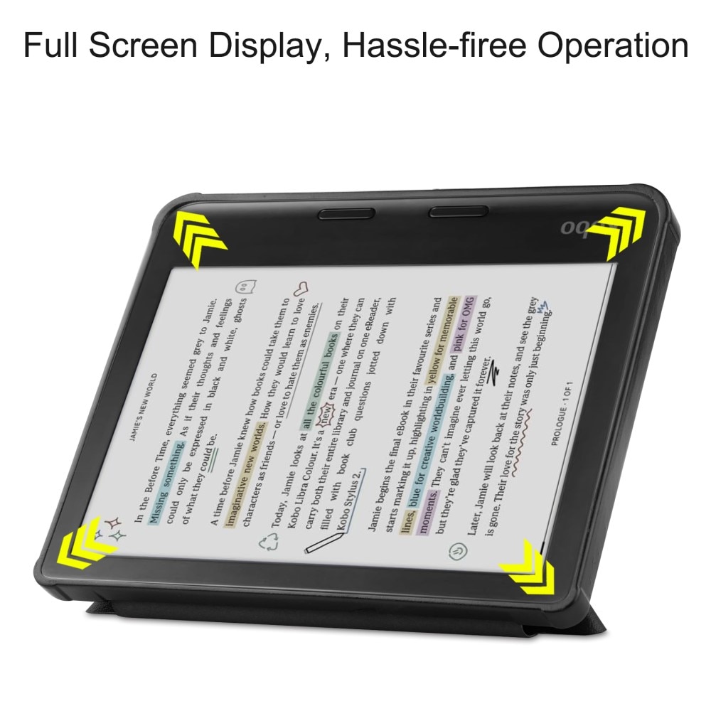 Funda Origami Kobo Libra Colour negro