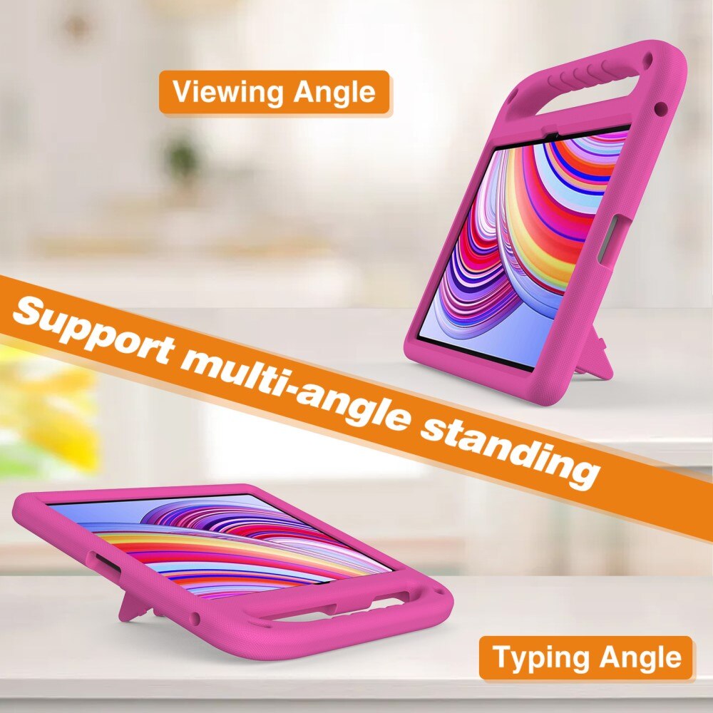 Funda EVA con asa para niños para Xiaomi Redmi Pad Pro rosado