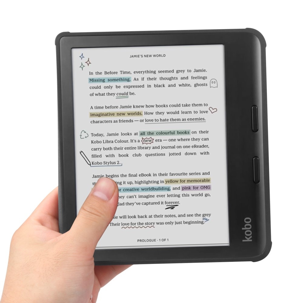 Funda Kobo Libra Colour negro