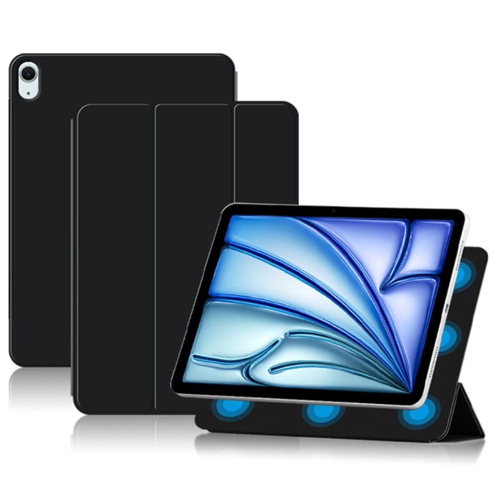 Funda Tri-Fold Magnetic iPad Air 11 6th Gen (2024) negro