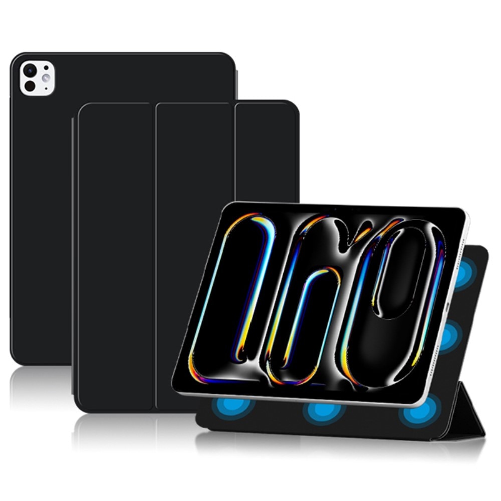 Funda Tri-Fold Magnetic iPad Pro 11 5th Gen (2024) negro
