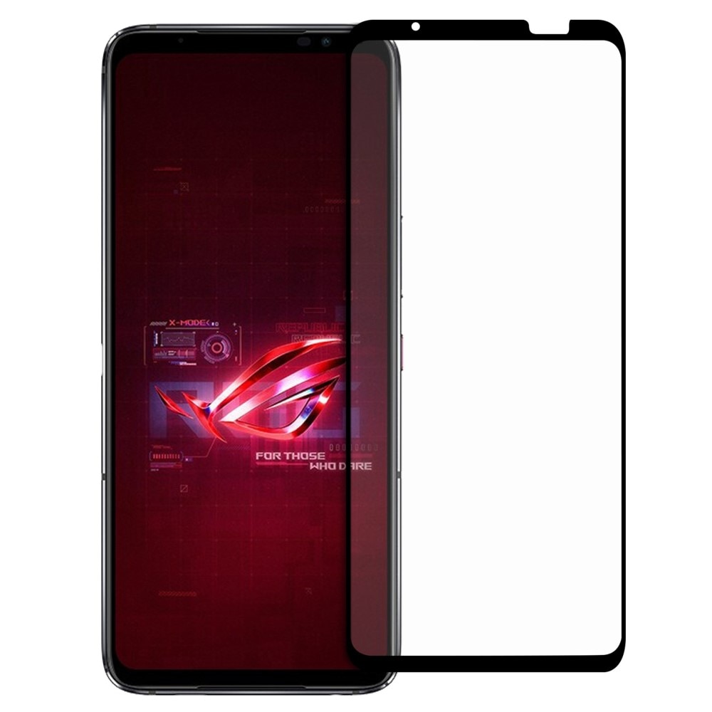 Protector Pantalla Cobertura total Cristal Templado Asus ROG Phone 6 Negro