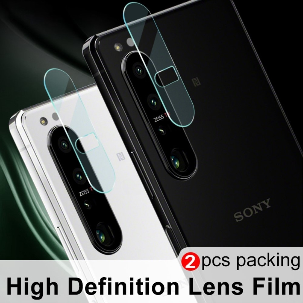 Cubre objetivo de cristal templado de 0,2mm Sony Xperia 1 IV Transparente