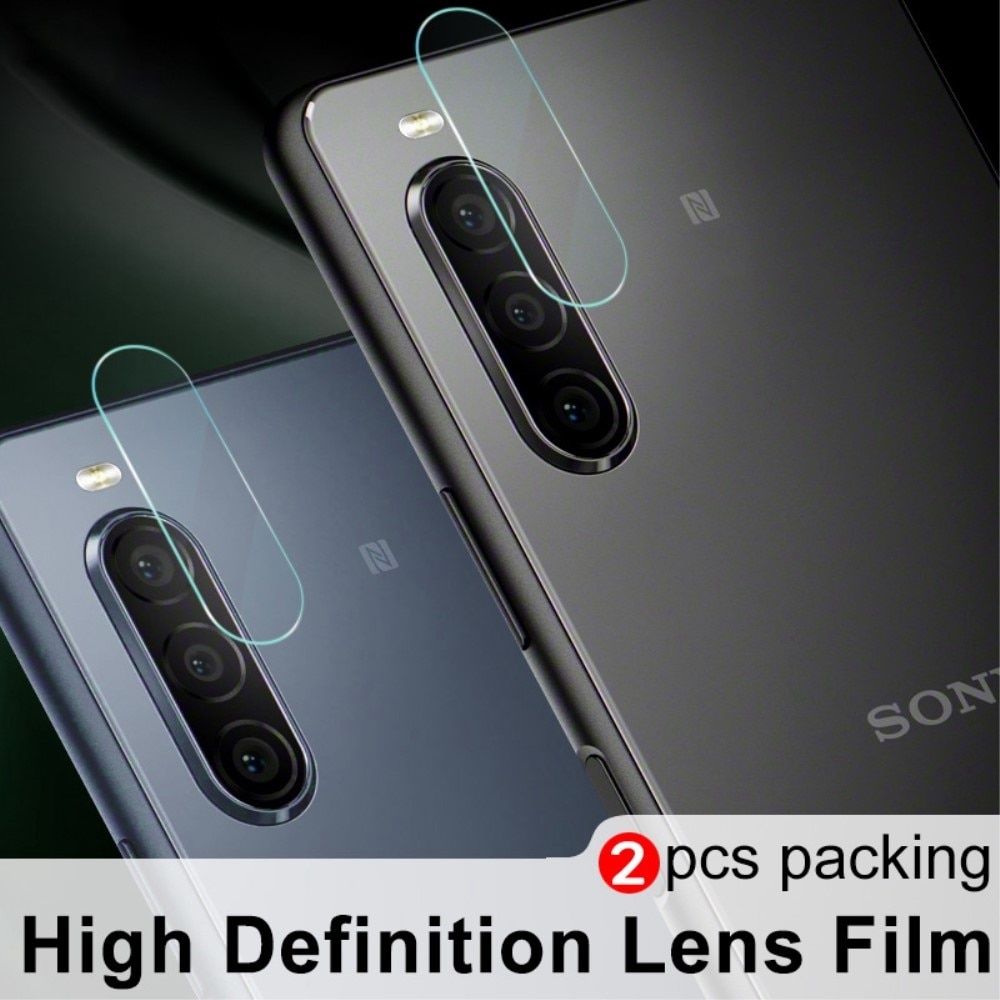 Cubre objetivo de cristal templado de 0,2mm Sony Xperia 10 IV Transparente