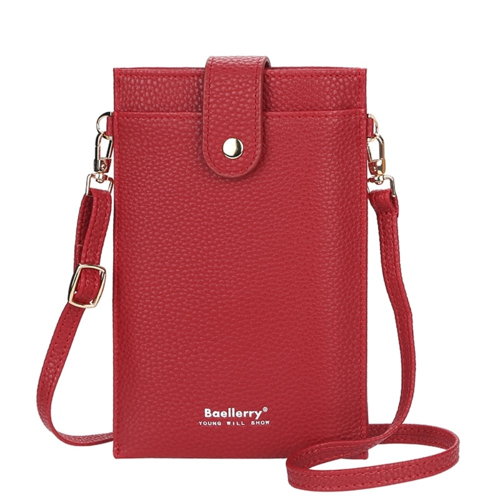 Bolso collar Rojo