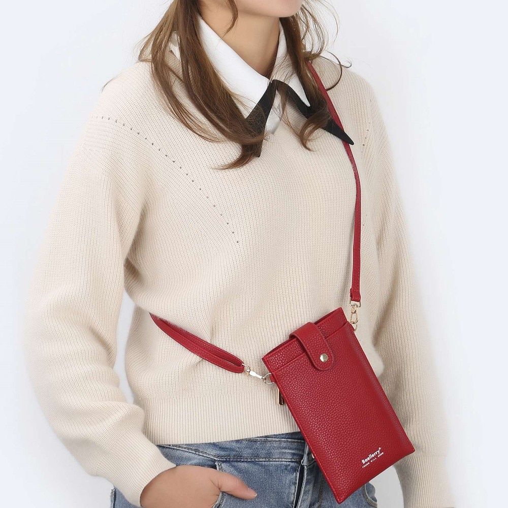 Bolso collar Rojo