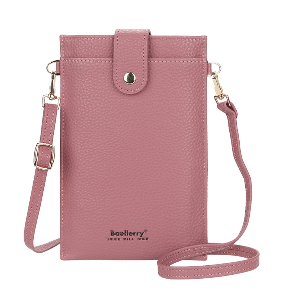 Bolso collar Rosado