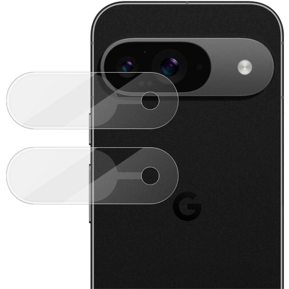 Protector Cámara de cristal templado de 0,2mm (2 piezas) Google Pixel 9 transparente