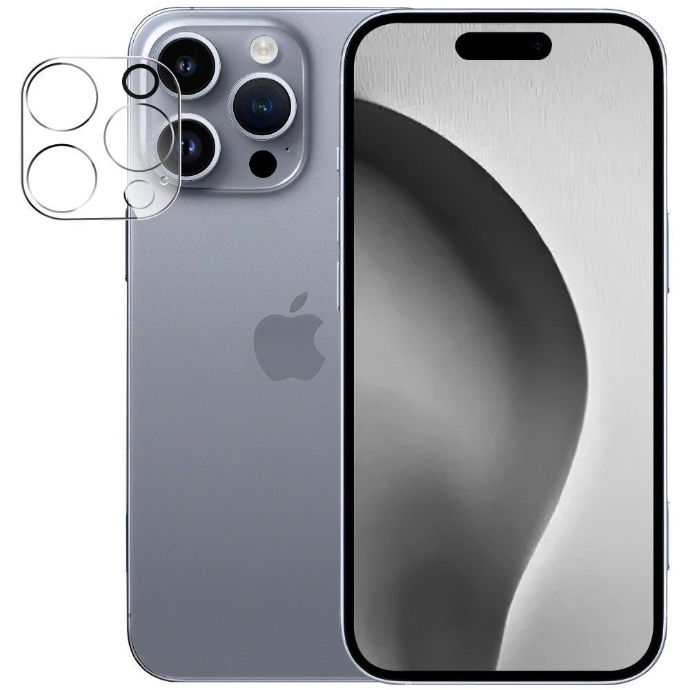 Protector de lente cámara de cristal templado iPhone 16 Pro