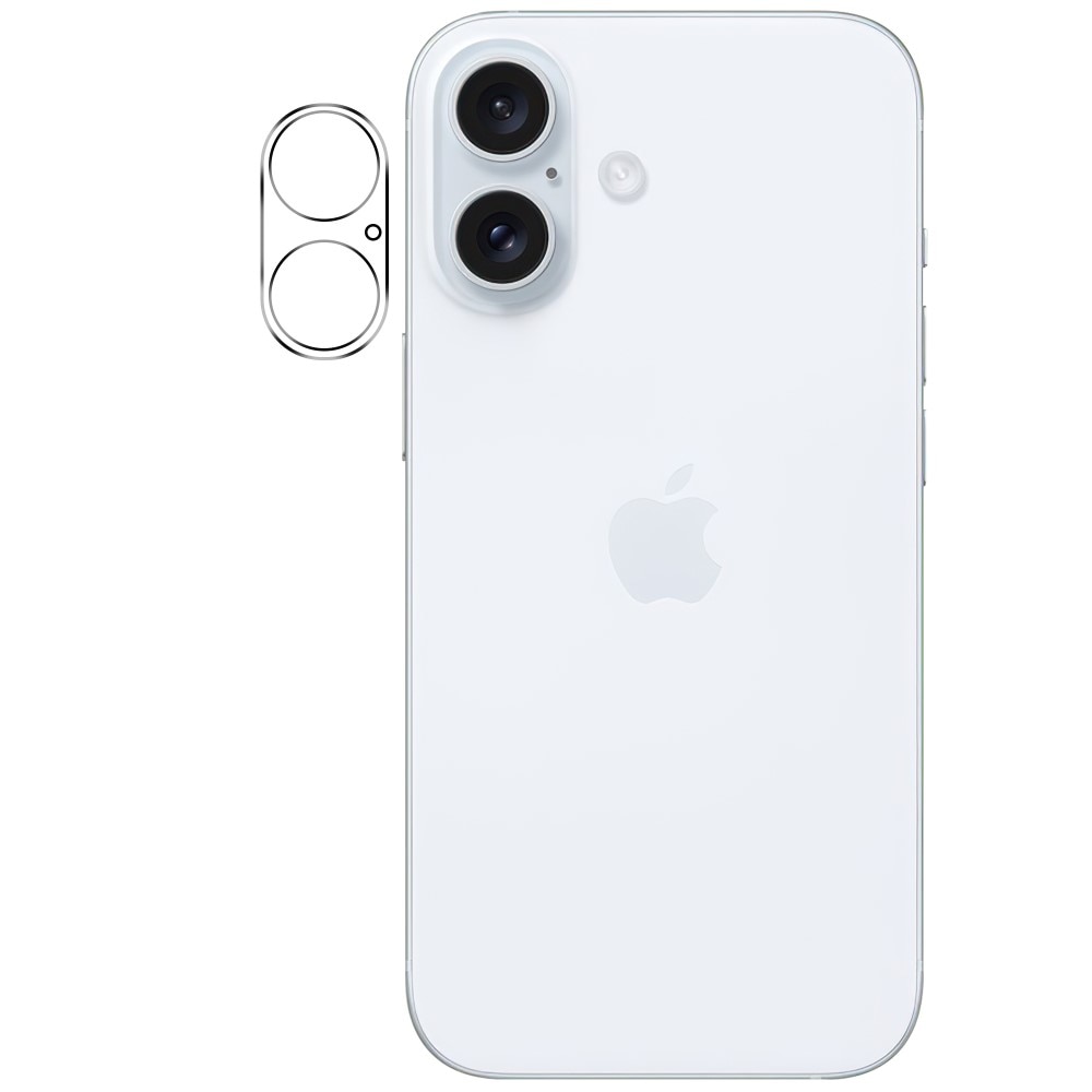 Protector de lente cámara de cristal templado iPhone 16 Plus
