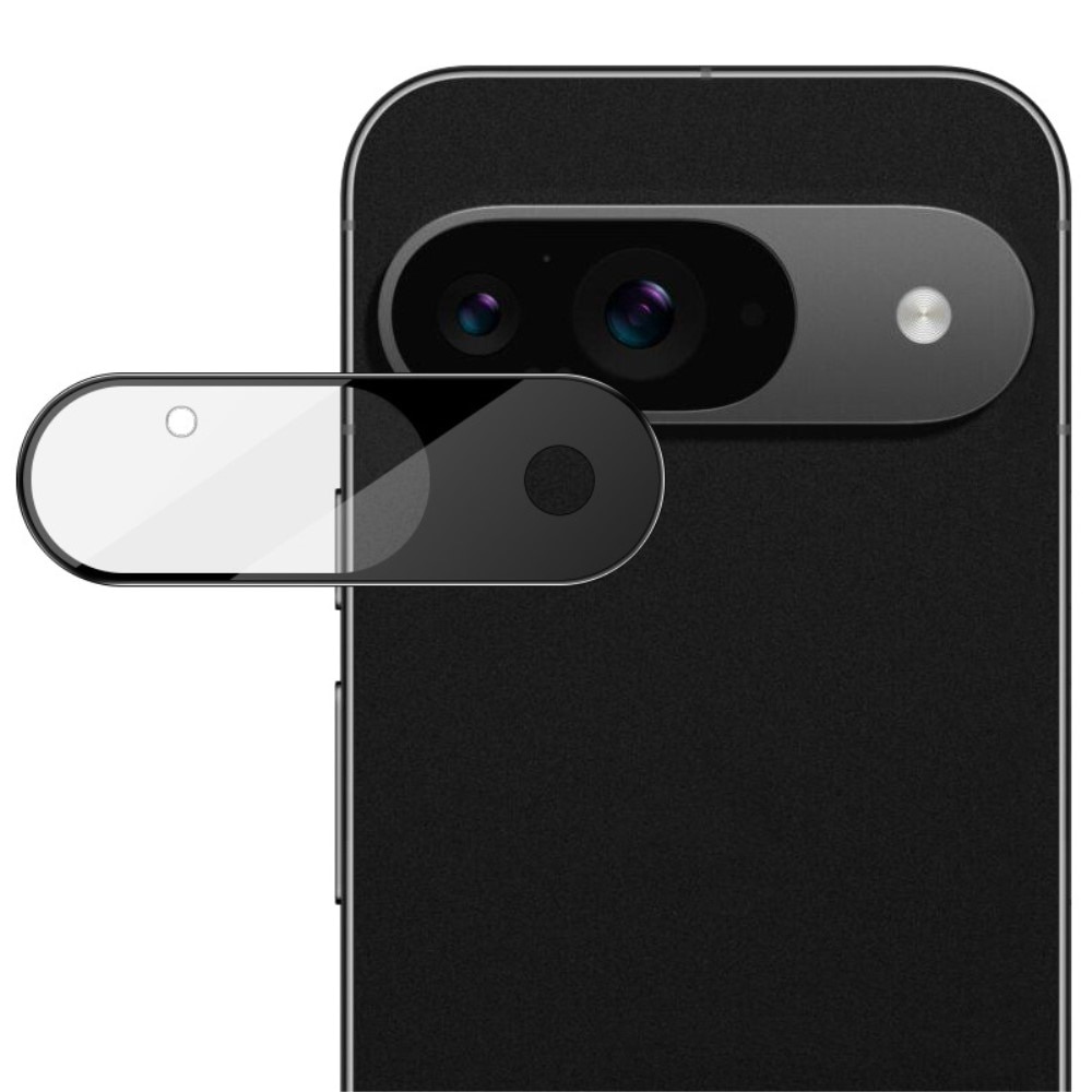 Cubre objetivo de cristal templado de 0,2mm Google Pixel 9 Negro