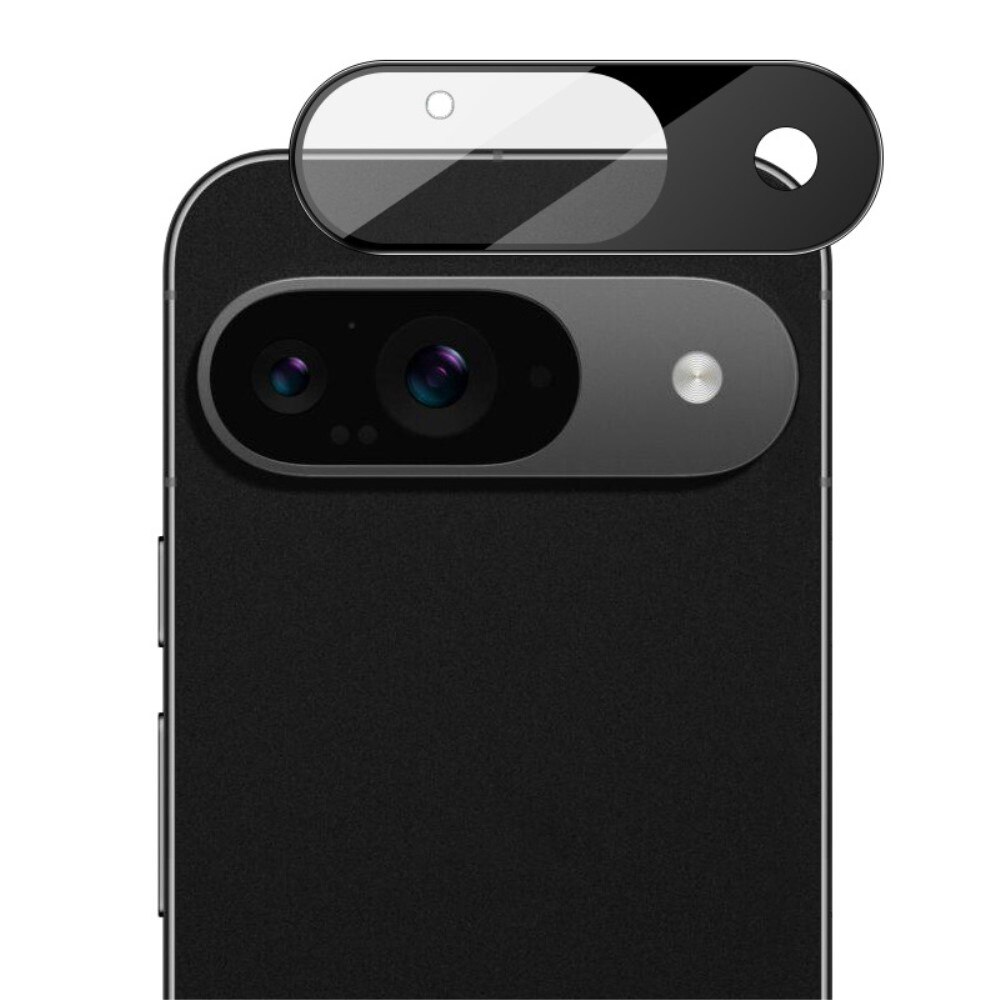 Cubre objetivo de cristal templado de 0,2mm Google Pixel 9 Negro