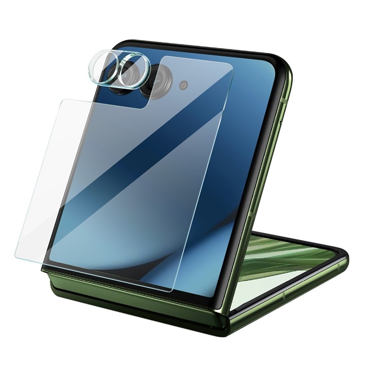 Protector Pantalla Exterior y Cubre objetivo Motorola Razr 60 Ultra Transparente