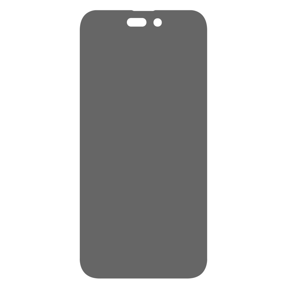 Protector de pantalla privacidad de cristal templado iPhone 14 Pro Max Negro