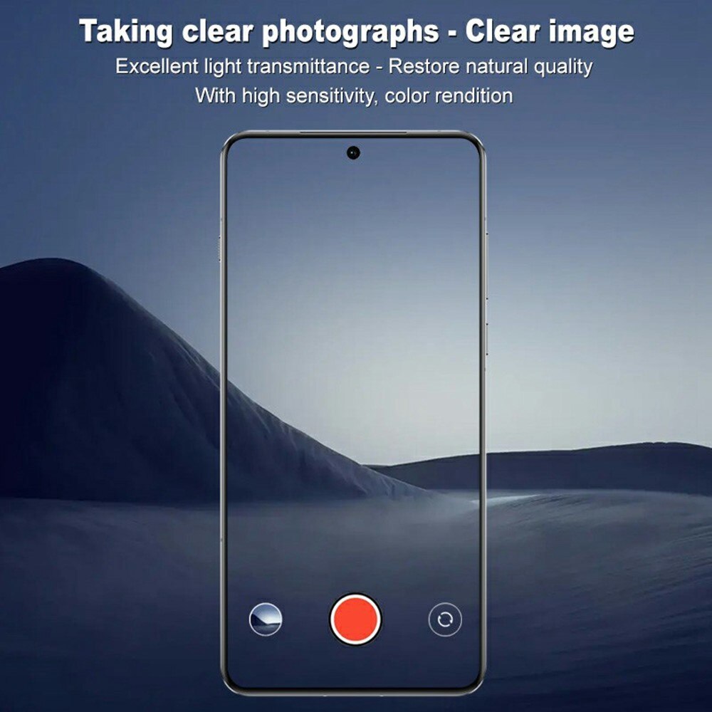 Cubre objetivo de cristal templado de 0,2mm (2 piezas)  OnePlus 13 transparente