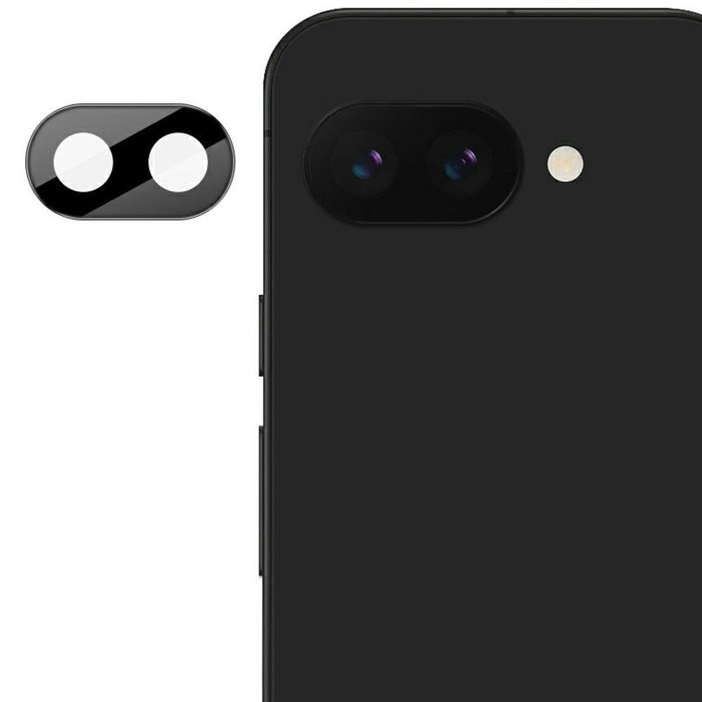 Cubre objetivo de cristal templado de 0,2mm Google Pixel 9a Negro