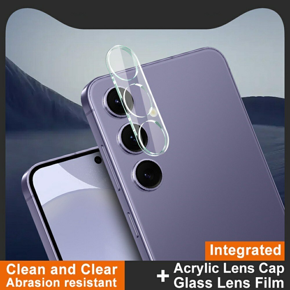 Cubre objetivo de cristal templado de 0,2mm Samsung Galaxy S25 Transparente