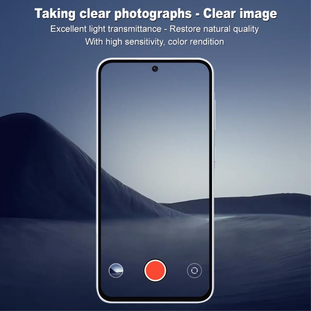 Cubre objetivo de cristal templado de 0,2mm (2 piezas) Samsung Galaxy A26 transparente