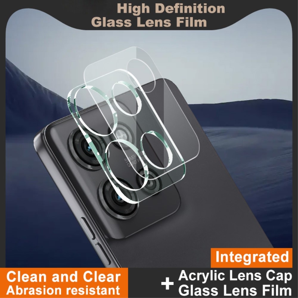 Cubre objetivo de cristal templado de 0,2mm Motorola Moto G75 Transparente