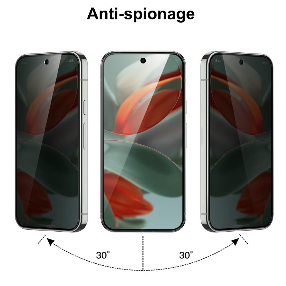 Protector de pantalla privacidad de cristal templado Google Pixel 9 Pro XL