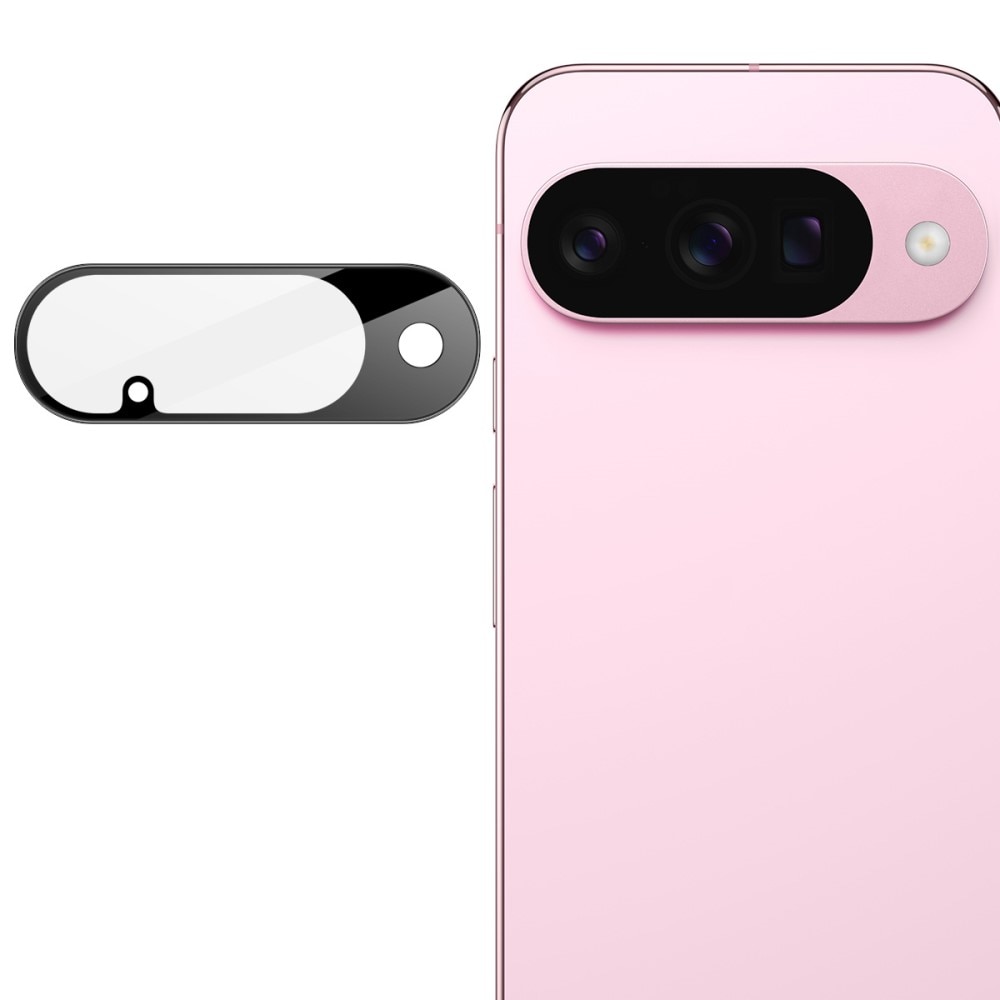 Cubre objetivo de cristal templado de 0,2mm Google Pixel 10 Negro