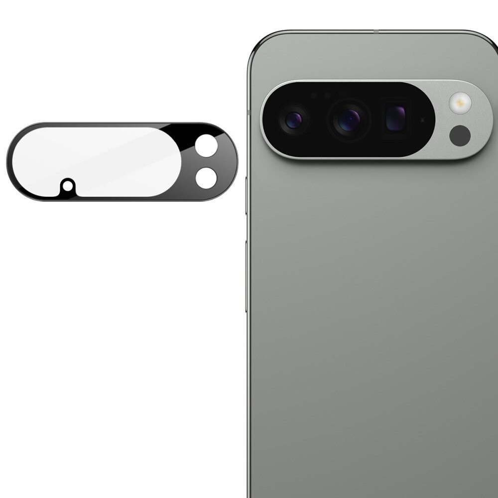 Cubre objetivo de cristal templado de 0,2mm Google Pixel 10 Pro Negro