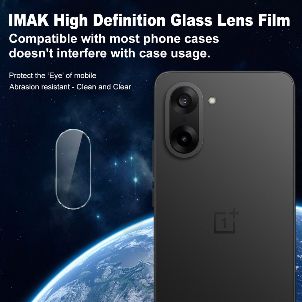 Cubre objetivo de cristal templado de 0,2mm  OnePlus Nord CE5 Transparente