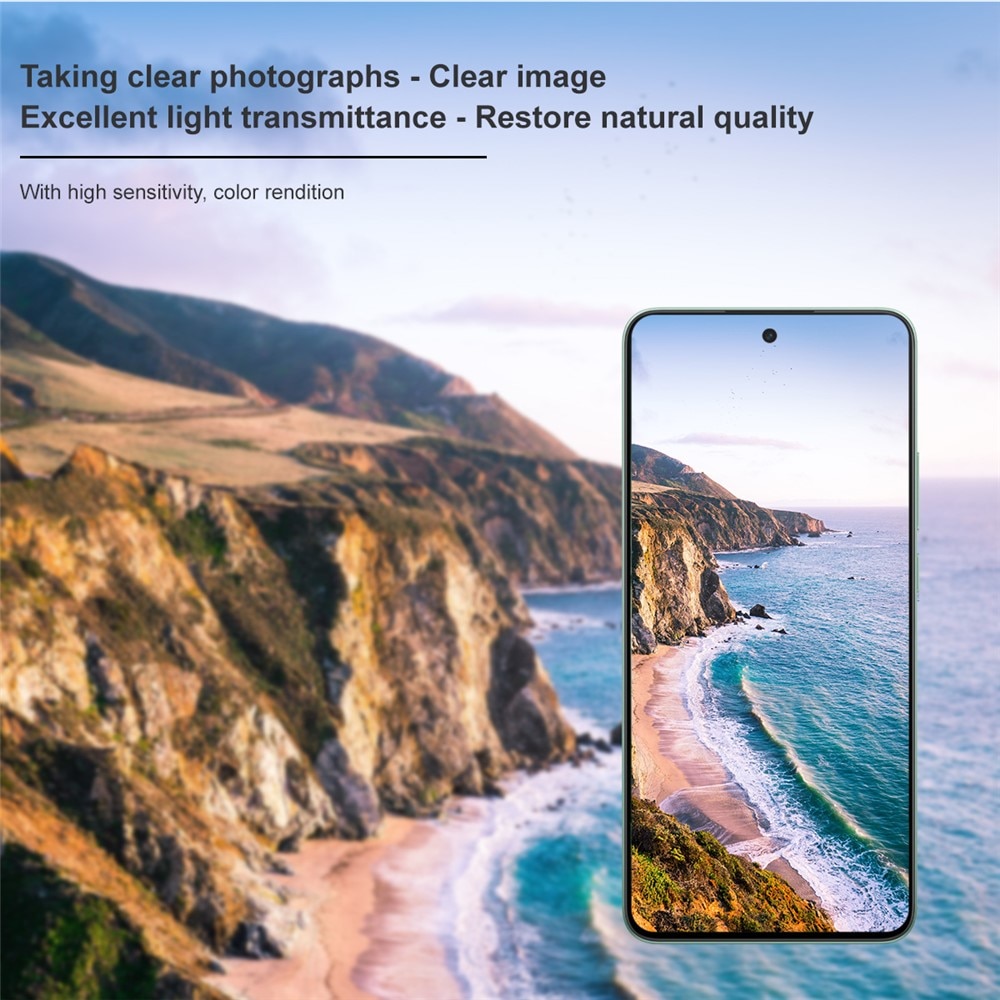 Cubre objetivo de cristal templado de 0,2mm  OnePlus Nord CE5 Transparente