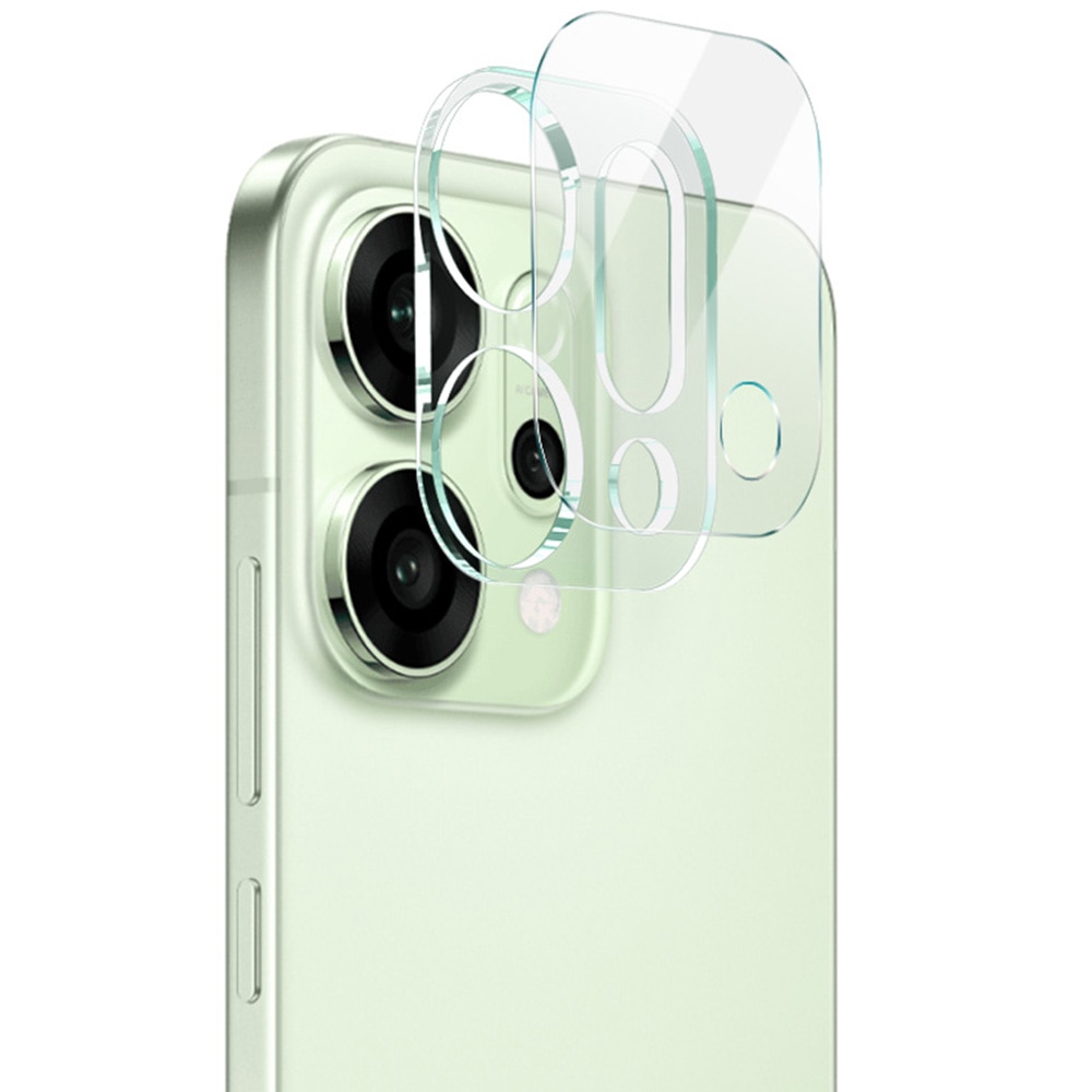 Cubre objetivo de cristal templado de 0,2mm Oppo Reno 14 Transparente