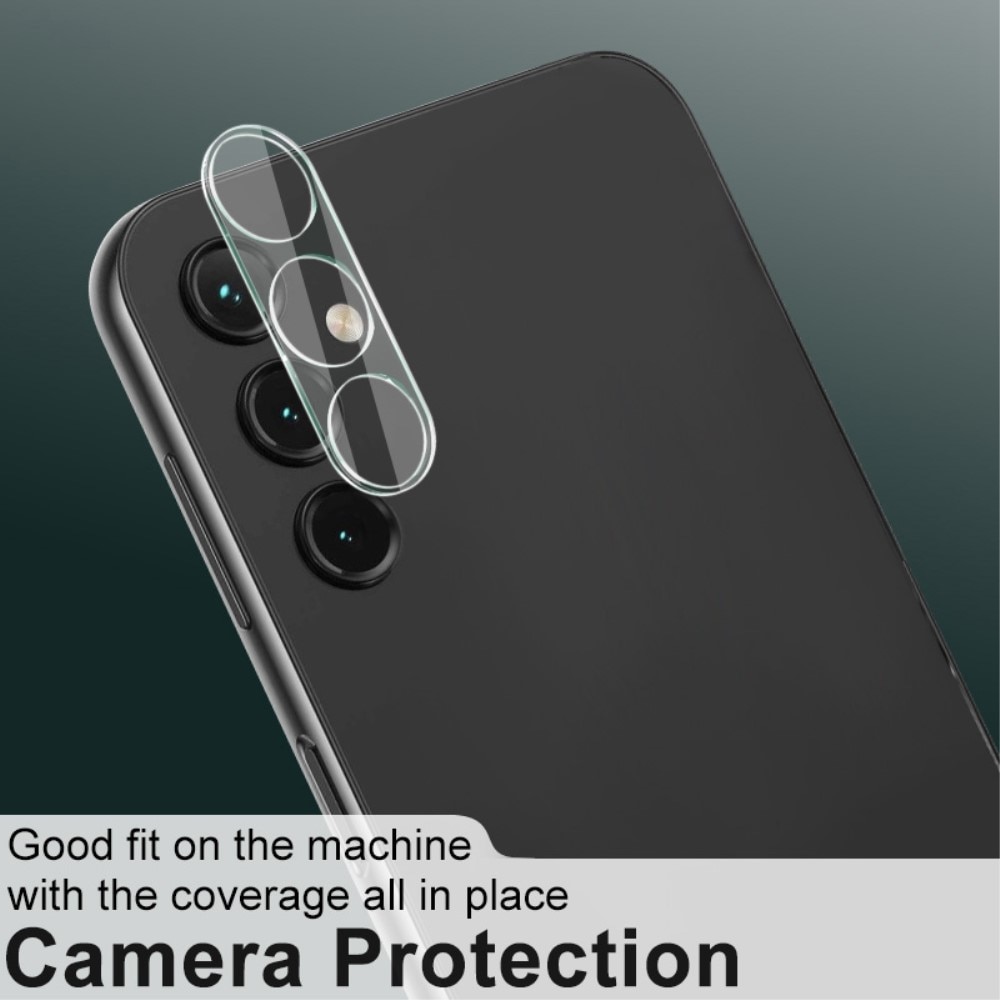 Kit para Samsung Galaxy A14: Funda cartera, protector de pantalla y protector de lente cámara