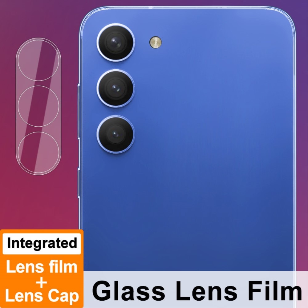 Cubre objetivo de cristal templado de 0,2mm Samsung Galaxy S23/S23 Plus transparente
