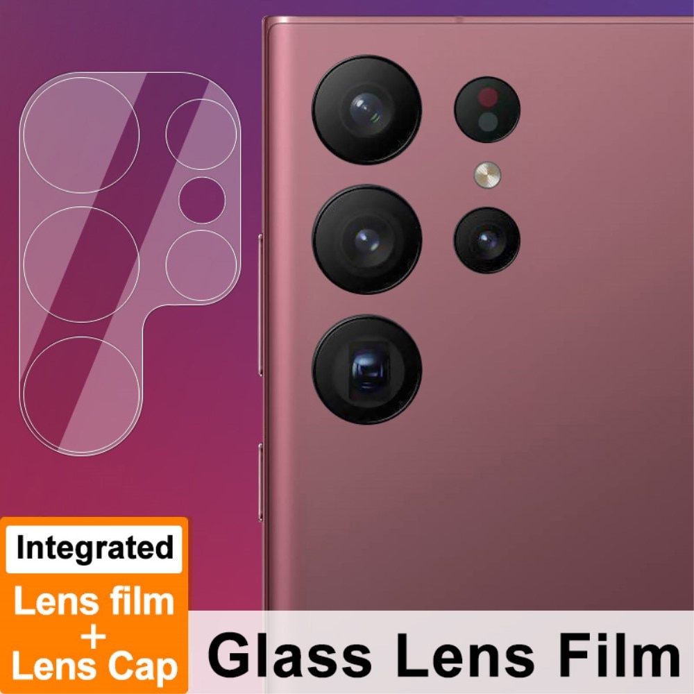 Cubre objetivo de cristal templado de 0,2mm Samsung Galaxy S23 Ultra Transparente