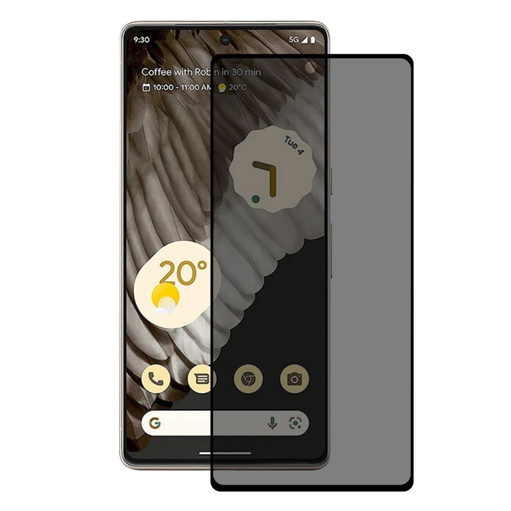 Cristal de cobertura completa para Google Pixel 7A, cristal