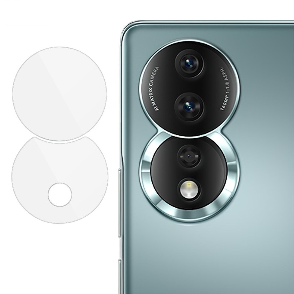 Cubre objetivo de cristal templado de 0,2mm  Honor 80 Transparente