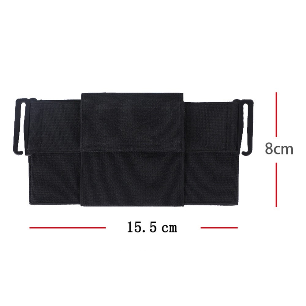 Funda de cinturón delgada para deportes 6.1" negro