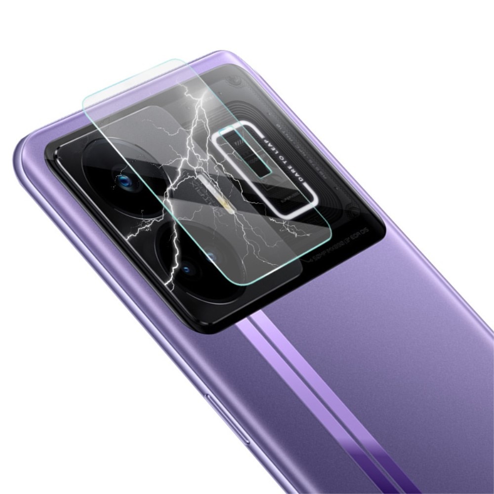 Cubre objetivo de cristal templado de 0,2mm (2 piezas) Realme GT3 transparente