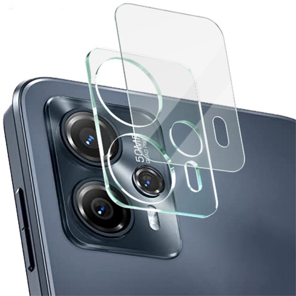 Cubre objetivo de cristal templado de 0,2mm Motorola Moto G13/G23 transparente
