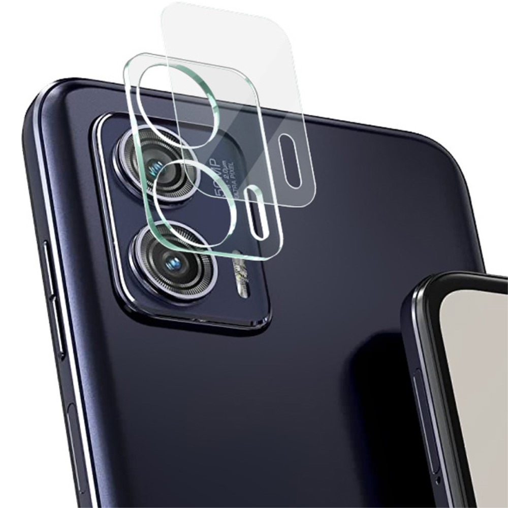 Cubre objetivo de cristal templado de 0,2mm Motorola Moto G73 transparente