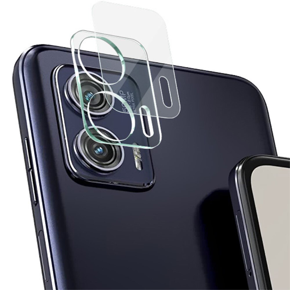 Cubre objetivo de cristal templado de 0,2mm Motorola Moto G73 Transparente