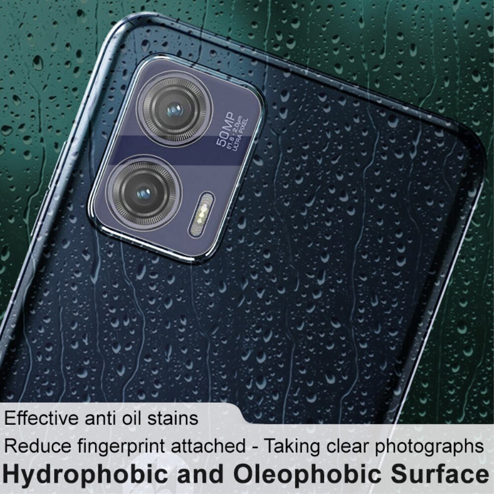 Cubre objetivo de cristal templado de 0,2mm Motorola Moto G73 Transparente