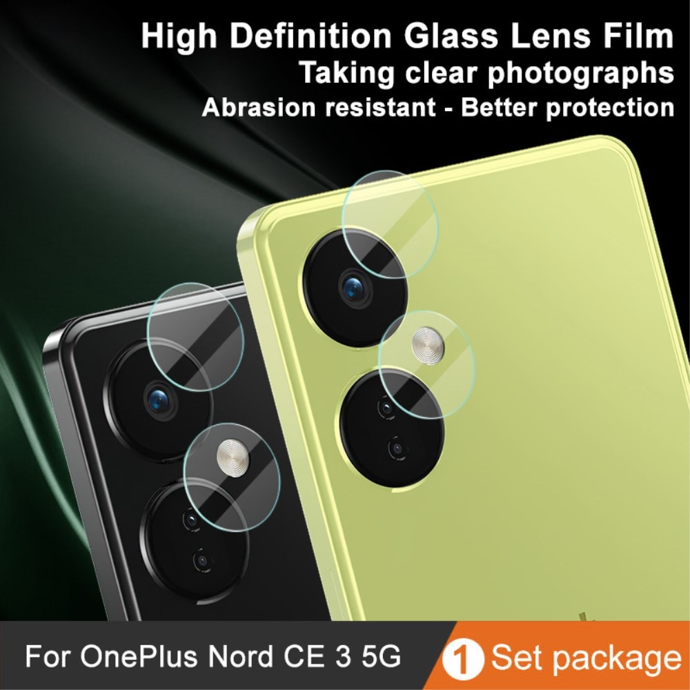 Cubre objetivo de cristal templado de 0,2mm  OnePlus Nord CE 3 Lite Transparente
