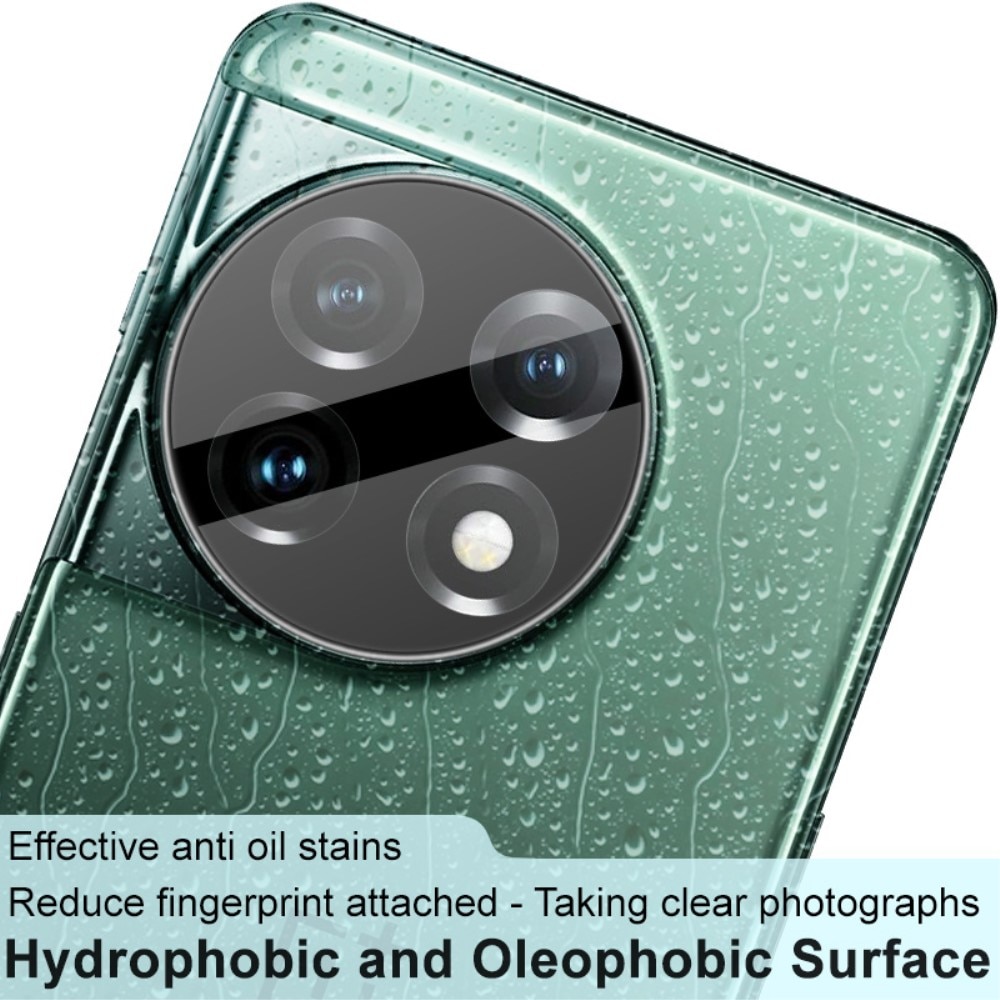 Cubre objetivo de cristal templado de 0,2mm  OnePlus 11 Negro