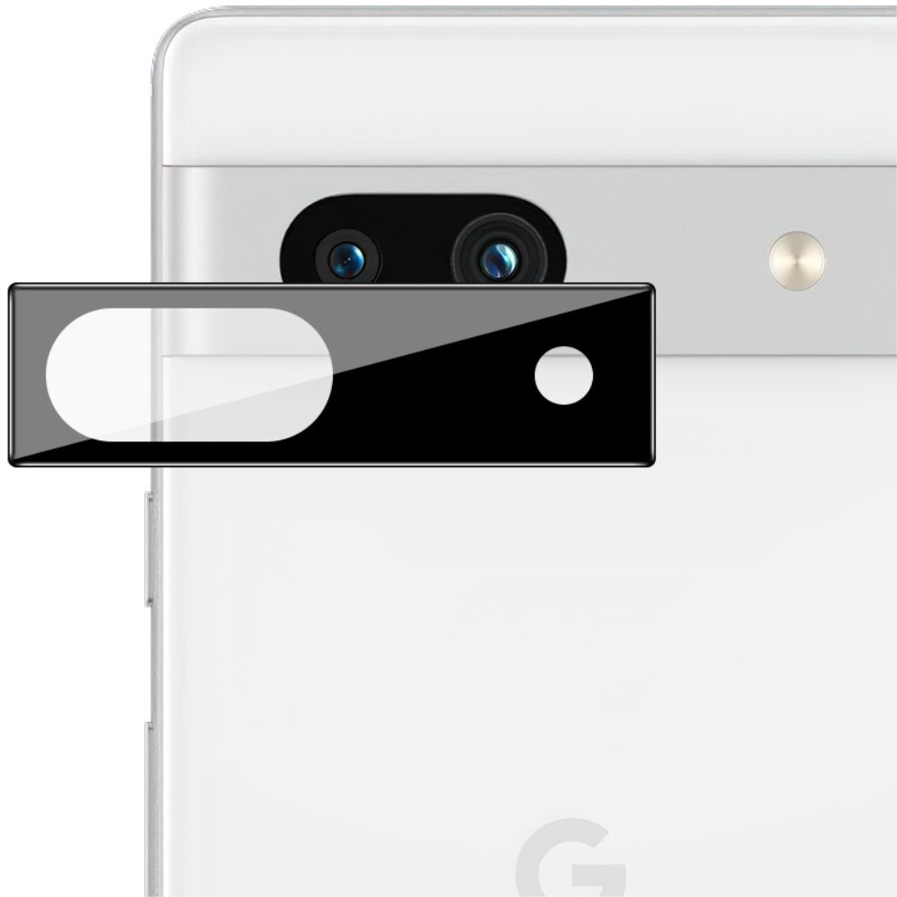Cubre objetivo de cristal templado de 0,2mm Google Pixel 7a negro