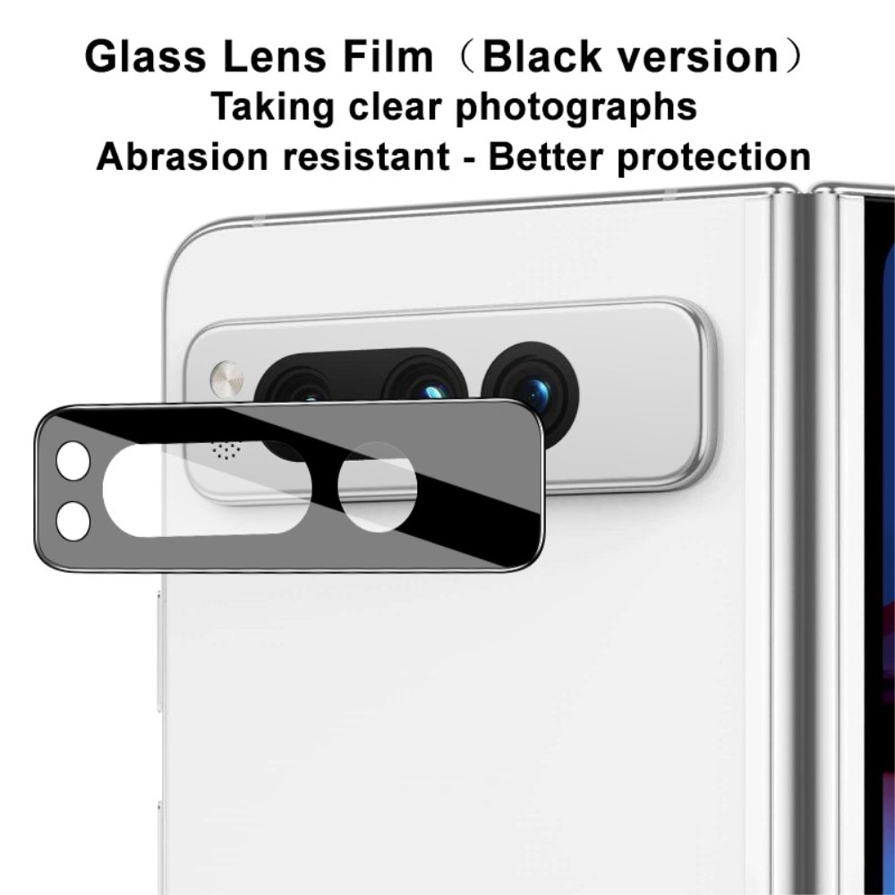 Cubre objetivo de cristal templado de 0,2mm Google Pixel Fold Negro
