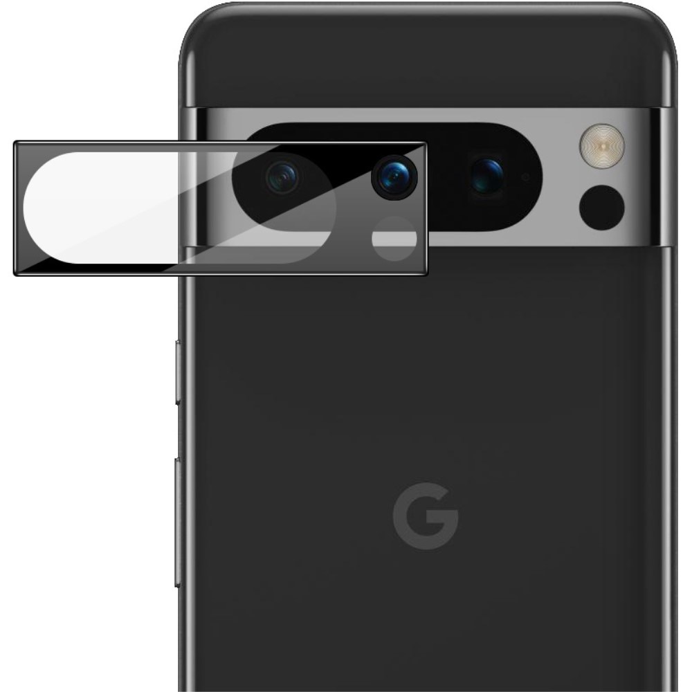 Cubre objetivo de cristal templado de 0,2mm Google Pixel 8 Pro Negro