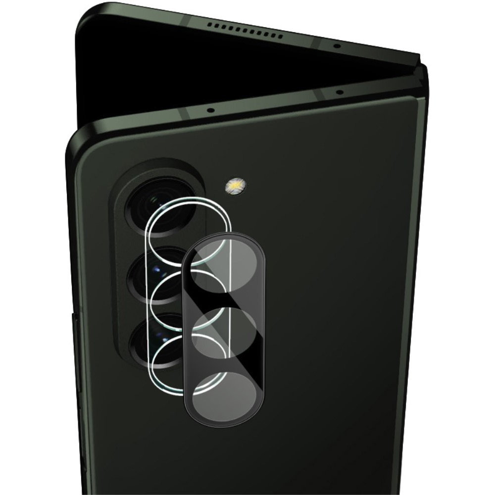 Cubre objetivo de cristal templado de 0,2mm Samsung Galaxy Z Fold 5 negro