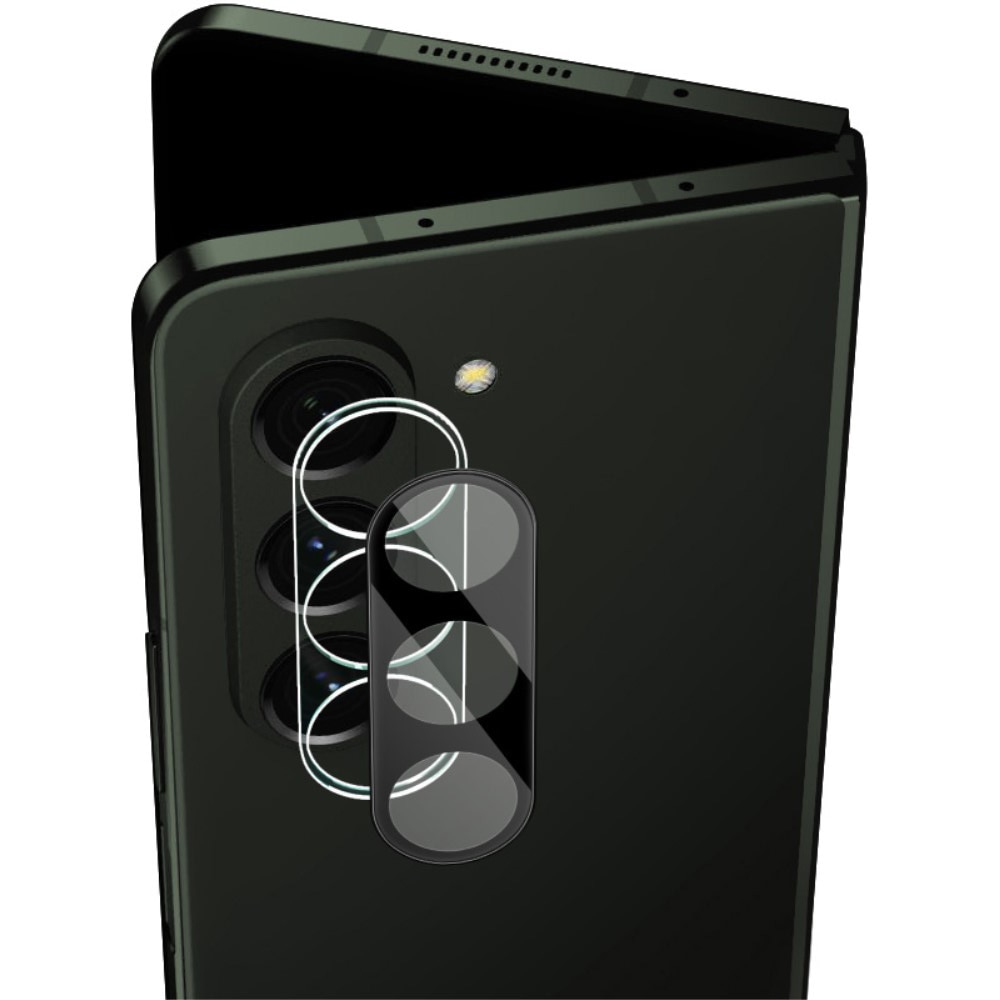 Cubre objetivo de cristal templado de 0,2mm Samsung Galaxy Z Fold 5 Negro
