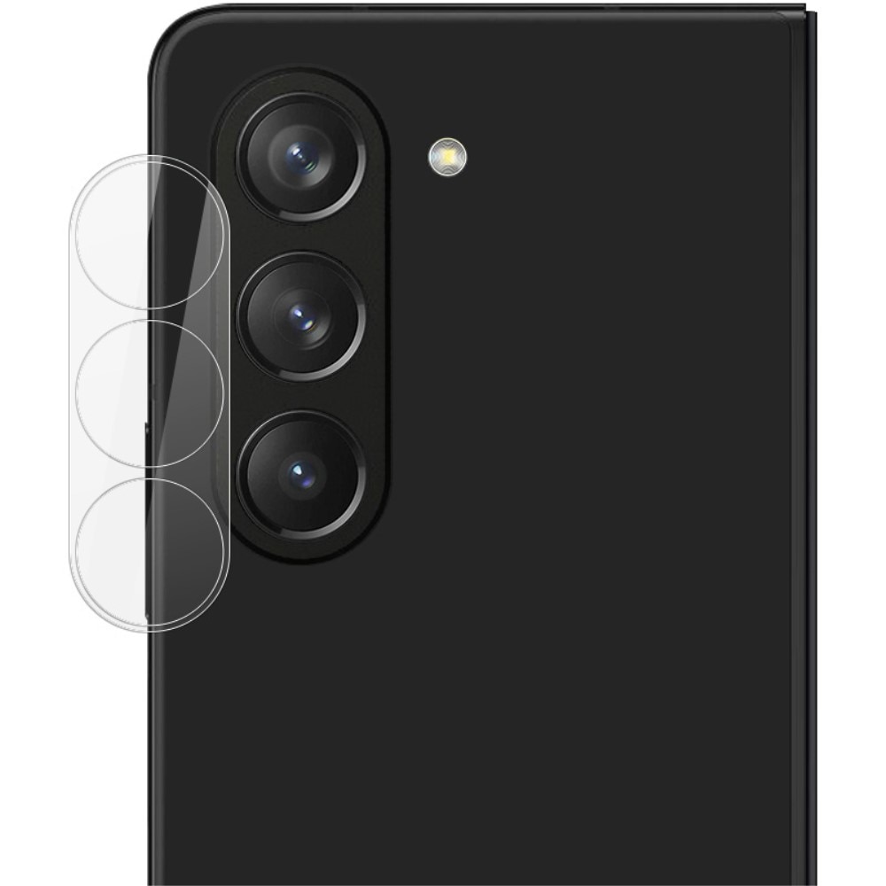Cubre objetivo de cristal templado de 0,2mm Samsung Galaxy Z Fold 5 Transparente