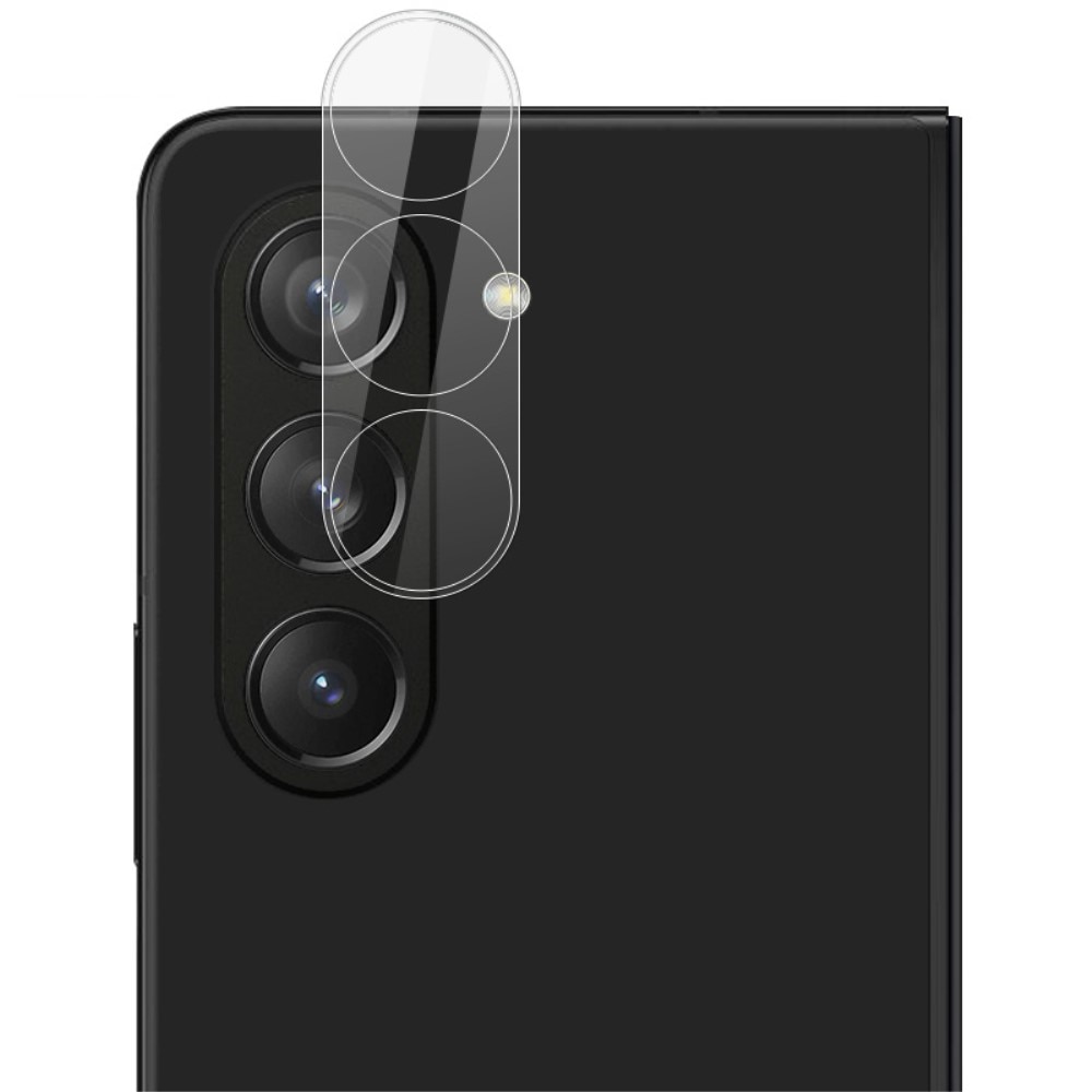Cubre objetivo de cristal templado de 0,2mm Samsung Galaxy Z Fold 5 Transparente
