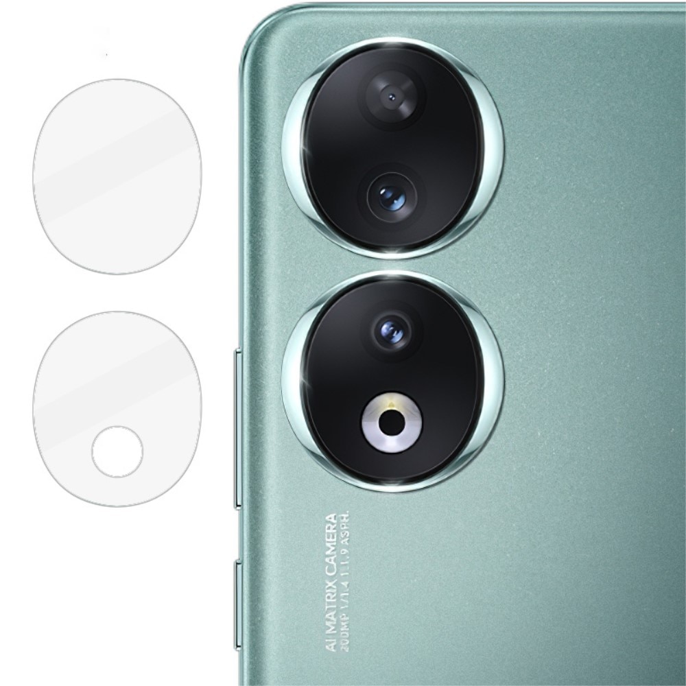Cubre objetivo de cristal templado de 0,2mm  Honor 90 Transparente